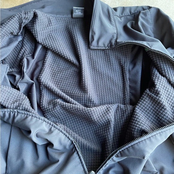 Nike Golf Fit Storm Mens jacket size large zip up thermal lining Preowned winter - Picture 6 of 7